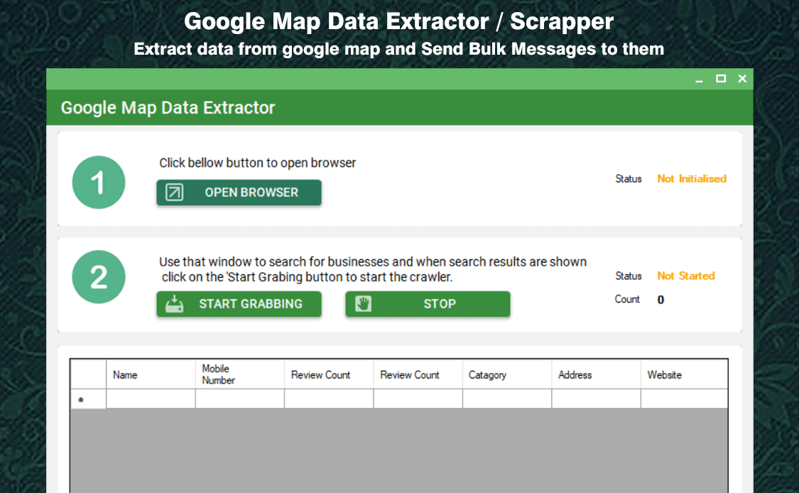 Google data extractor